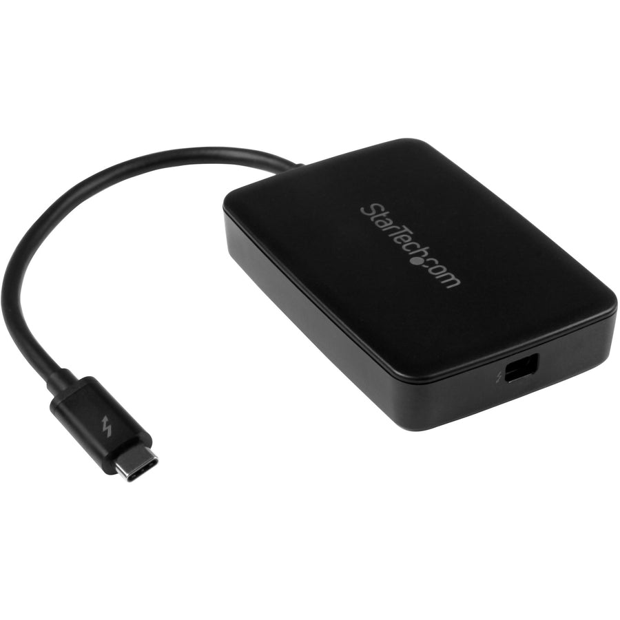 StarTech Thunderbolt 3 to Thunderbolt 2 Adapter - TB3 Laptop to TB2/TB1 Displays & Devices - Thunderbolt Converter - Windows & Mac