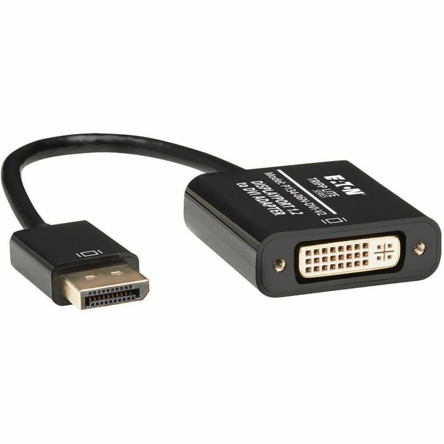 Tripp Lite by Eaton DisplayPort to DVI Active Adapter Video Converter DP ver 1.2 (M/F) 6-in. (15.24 cm)