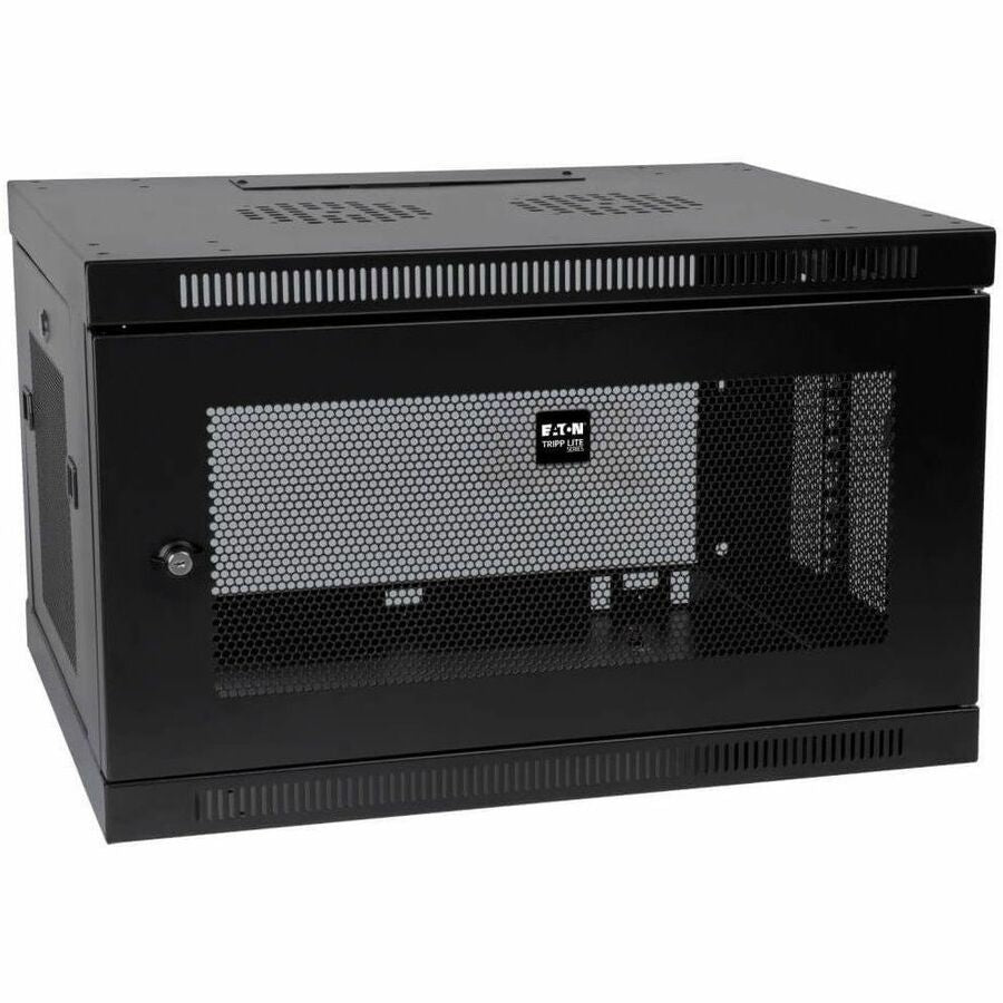 Tripp Lite by Eaton SmartRack 6U Low-Profile Switch-Depth-Plus Wall-Mount Mini Rack Enclosure