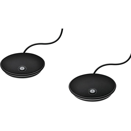 Logitech GROUP Expansion Mics for Large Meetings