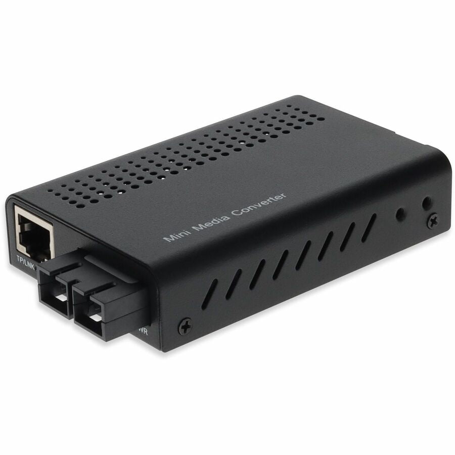 AddOn 10/100/1000Base-TX(RJ-45) to 1000Base-FX(SC) MMF 1310nm 2km Mini Media Converter