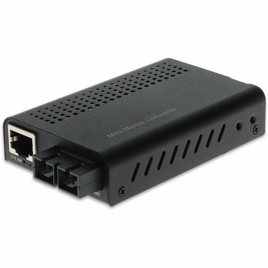 AddOn 10/100/1000Base-TX(RJ-45) to 1000Base-LX(SC) SMF 1310nm 20km Mini Media Converter