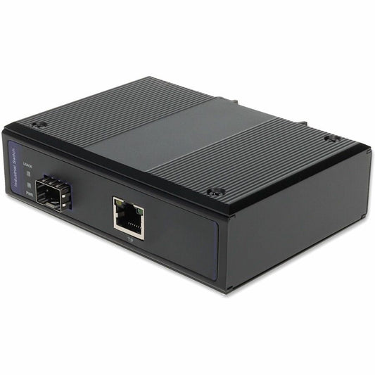 AddOn 1 10/100/1000Base-TX(RJ-45) to 1 Open SFP Port Industrial Media Converter