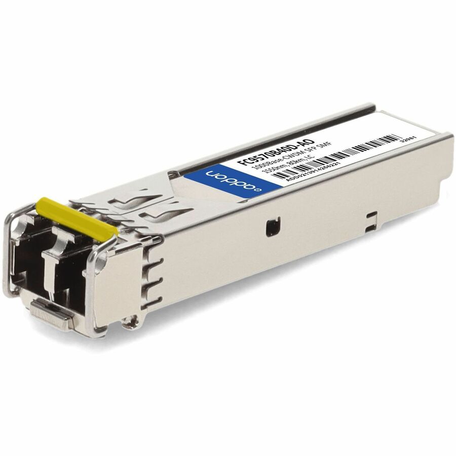 AddOn Fujitsu FC9570B40D Compatible TAA Compliant 1000Base-CWDM SFP Transceiver (SMF, 1550nm, 80km, LC)