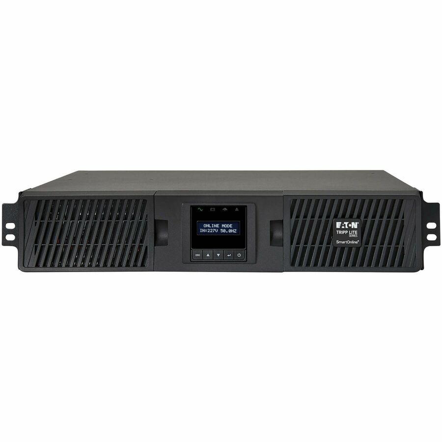 Tripp Lite by Eaton UPS SmartOnline 208/230V 1500VA 1.35kW Double-Conversion UPS - 6 Outlets Extended Run Card Slot LCD USB DB9 2U