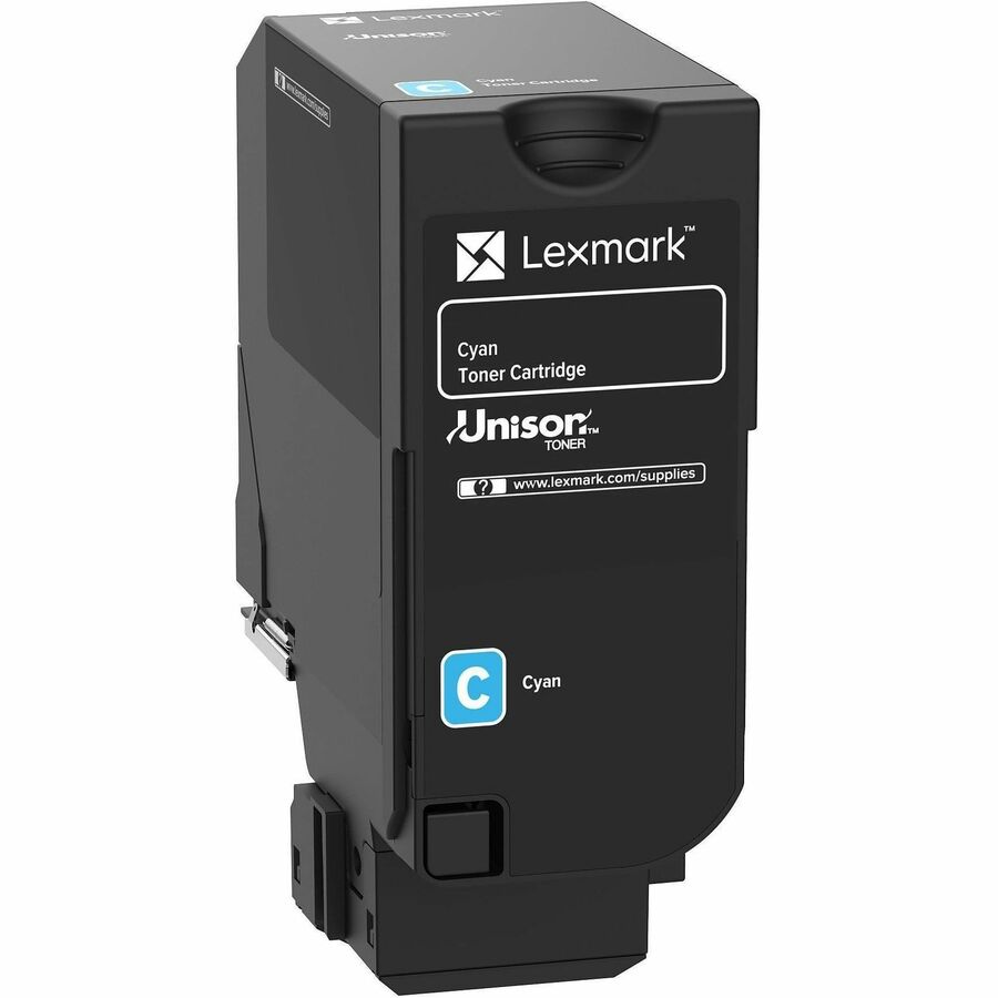 Lexmark Original High Yield Laser Toner Cartridge - Cyan Pack