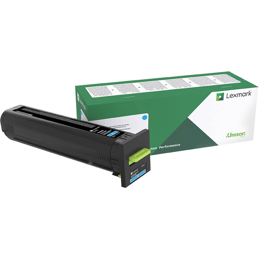 Lexmark Unison Original High Yield Laser Toner Cartridge - Cyan - 1 Each