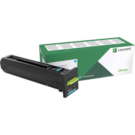 Lexmark Unison Original High Yield Laser Toner Cartridge - Cyan - 1 Each