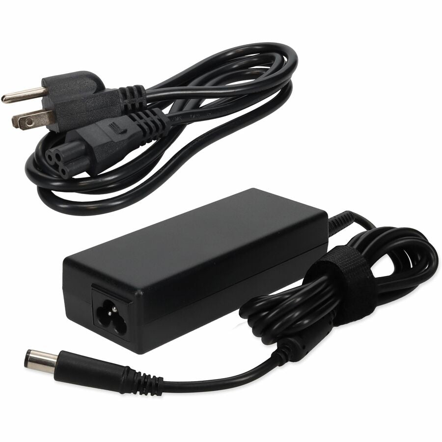 AddOn HP 742437-001 Compatible 45W 19.5V at 2.31A Black 7.4 mm x 5.0 mm Laptop Power Adapter and Cable