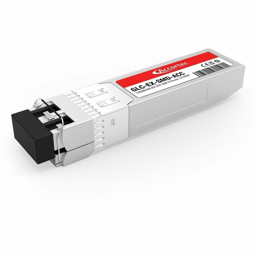 Accortec1000BASE-EX SFP SMF E-Temp 1310NM DOM Cisco Compatible