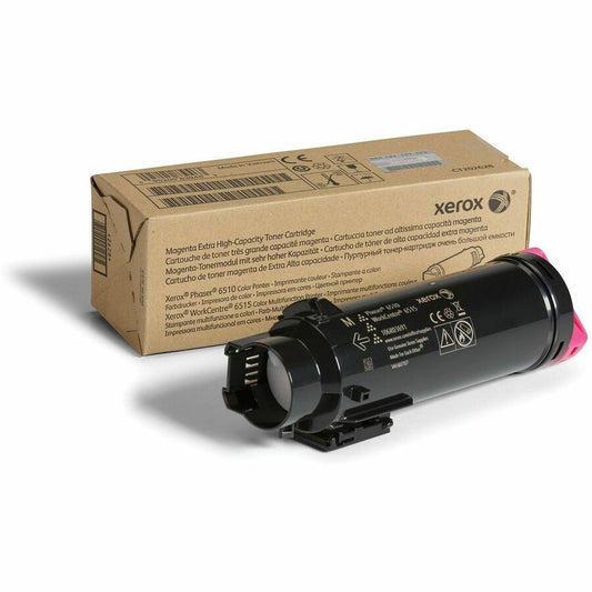 Xerox Genuine Phaser&reg; 6510, WorkCentre&reg; 6515 Magenta Extra High capacity Toner Cartridge (4300 Pages) - 106R03691