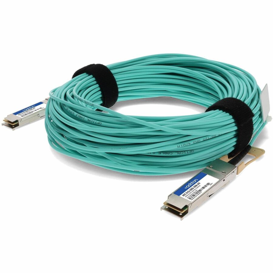 AddOn Arista Networks AOC-Q-Q-100G-20M Compatible TAA Compliant 100GBase-AOC QSFP28 to QSFP28 Direct Attach Cable (850nm, MMF, 20m)