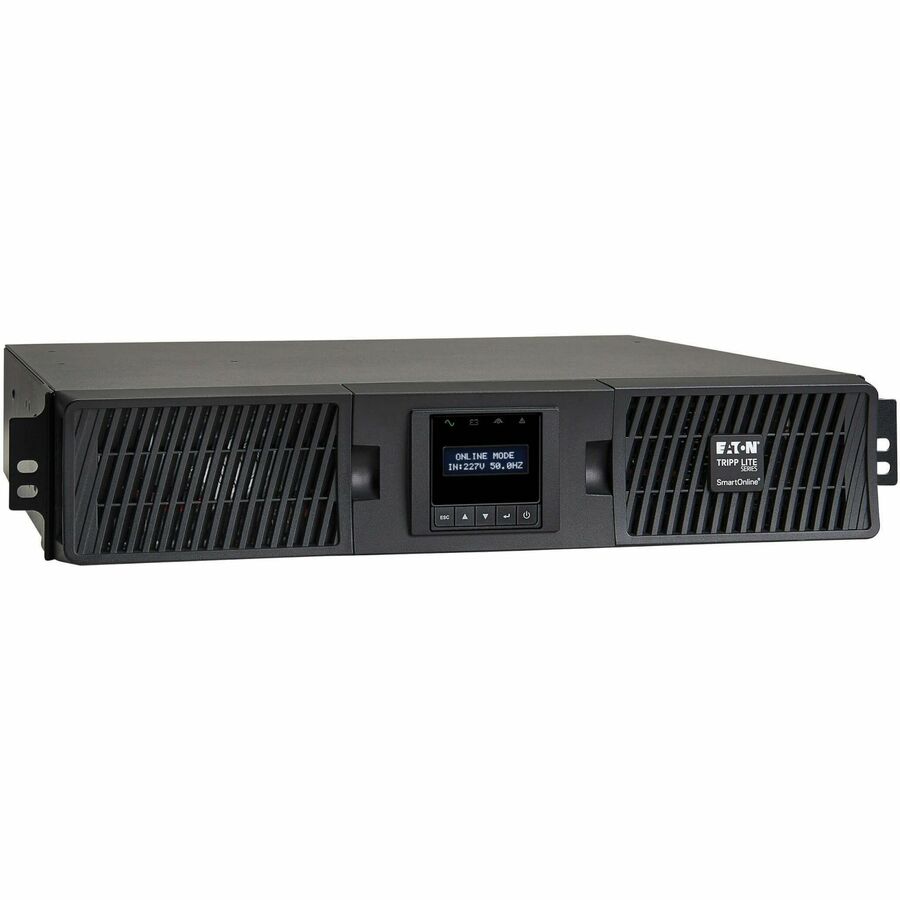Tripp Lite by Eaton UPS SmartOnline 208/230V 1000VA 900W Double-Conversion UPS - 6 Outlets Extended Run Card Slot LCD USB DB9 2U