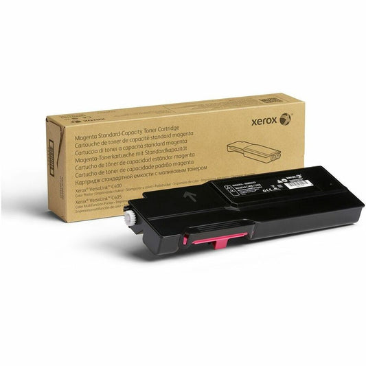 Xerox Genuine Xerox&reg; VersaLink&reg; C400 Color Printer, C405 Color Multifunction Printer Magenta Standard capacity Toner Cartridge (2500 Pages) - 106R03503