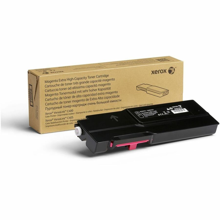 Xerox Genuine Xerox&reg; VersaLink&reg; C400 Color Printer, C405 Color Multifunction Printer Magenta Extra High capacity Toner Cartridge (8000 Pages) - 106R03527