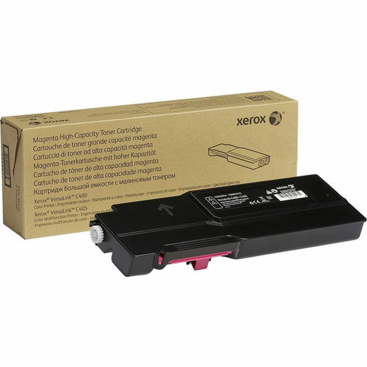 Xerox Genuine Xerox&reg; VersaLink&reg; C400 Color Printer, C405 Color Multifunction Printer Magenta High capacity Toner Cartridge (4800 Pages) - 106R03515