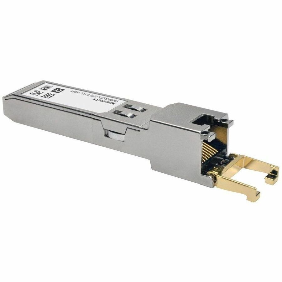 Tripp Lite by Eaton Cisco-Compatible GLC-T SFP Mini Transceiver 1000Base-TX Copper RJ45 Cat5e Cat6 328.08 ft. (100 m)