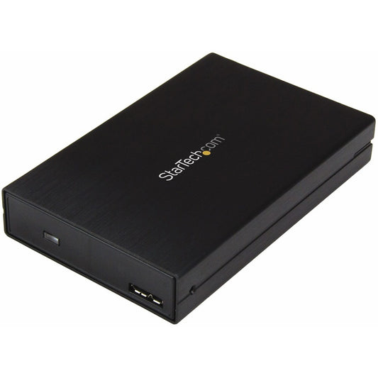 StarTech 2.5" USB-C Hard Drive Enclosure - USB 3.1 Type C - with USB-C and USB-A Cable - USB 3.0 HDD Enclosure