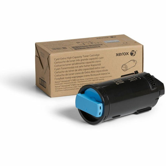 Xerox Genuine Xerox&reg; VersaLink&reg; C500 Color Printer, C505 Color Multifunction Printer Cyan, Extra High capacity Toner Cartridge (9000 Pages) - 106R03866