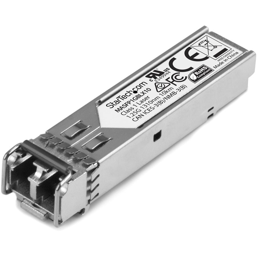 StarTech Cisco Meraki MA-SFP-1GB-LX10 Comp. SFP Module - 1000BASE-LX - 1GbE Gigabit Ethernet SFP Single Mode Fiber SMF Optic Transceiver