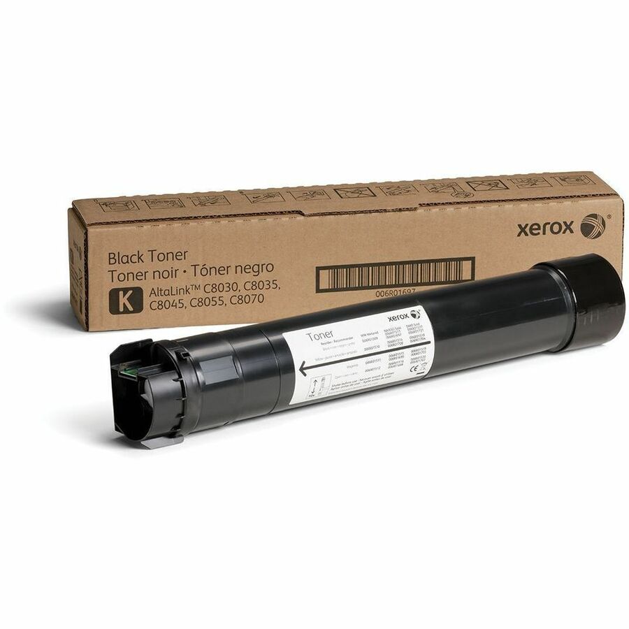 Xerox Genuine Xerox&reg; AltaLink&reg; C8000 Series Color Multifunction Printers, EC8000 Series Black Standard capacity Toner Cartridge (26000 Pages) - 006R01697