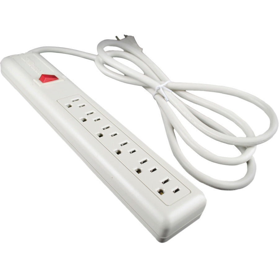 Wiremold P6-15 Plug-In Outlet Center Unit - 1.5ft Cable Length - White