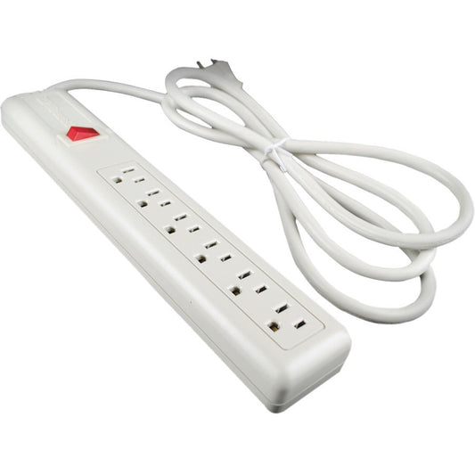 Wiremold P6-15 Plug-In Outlet Center Unit - 1.5ft Cable Length - White