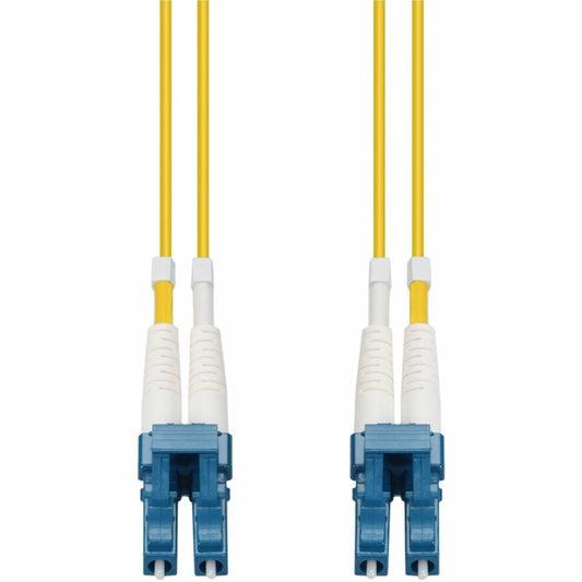 AddOn 10m LC to LC Yellow OS2 Duplex OFNR (Riser-Rated) TAA SMF (Single Mode) Fiber Patch Cable, 9/125