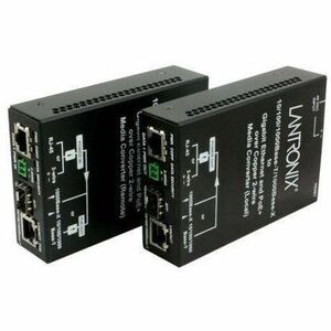 Ethernet Over 2-Wire Extender With PoE+ 1 10/100/1000Base RJ-45/SFP Combo Port + 1 1000Base-T RJ-45 Port or 2-Wire Terminal Block