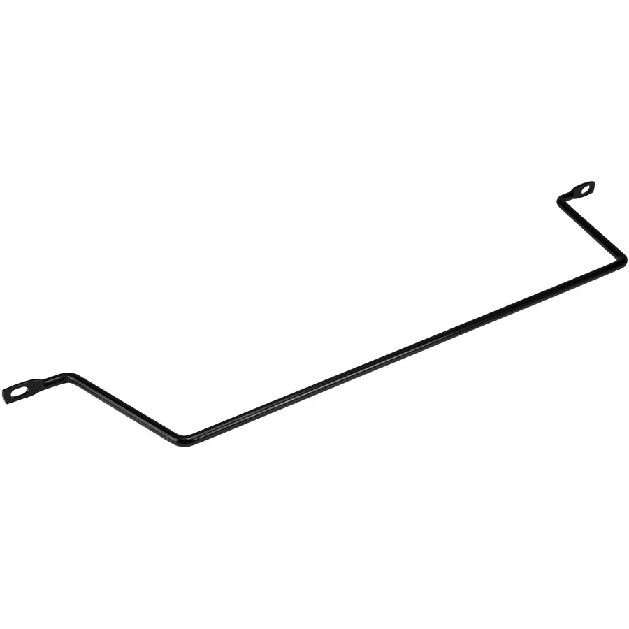StarTech Horizontal Cable Lacing Bars with 4 in. Offset for Racks, Horizontal Cable Manager, 10 Pack