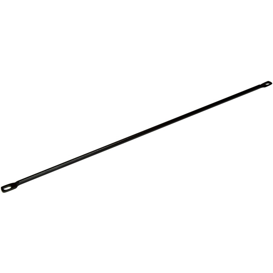 StarTech Horizontal Cable Lacing Bar for Racks, Horizontal Cable Manager, 10 Pack, TAA