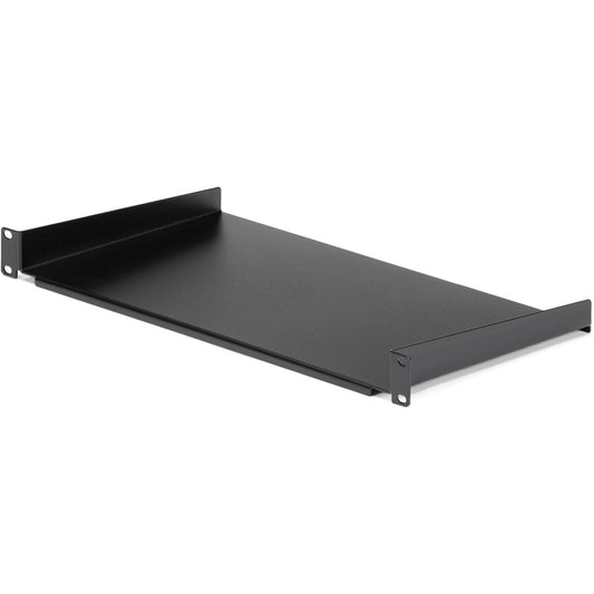 StarTech 1U Server Rack Cabinet Shelf - Fixed 10" Deep Cantilever Rackmount Tray for 19" Data/AV/Network Enclosure w/cage nuts, screws