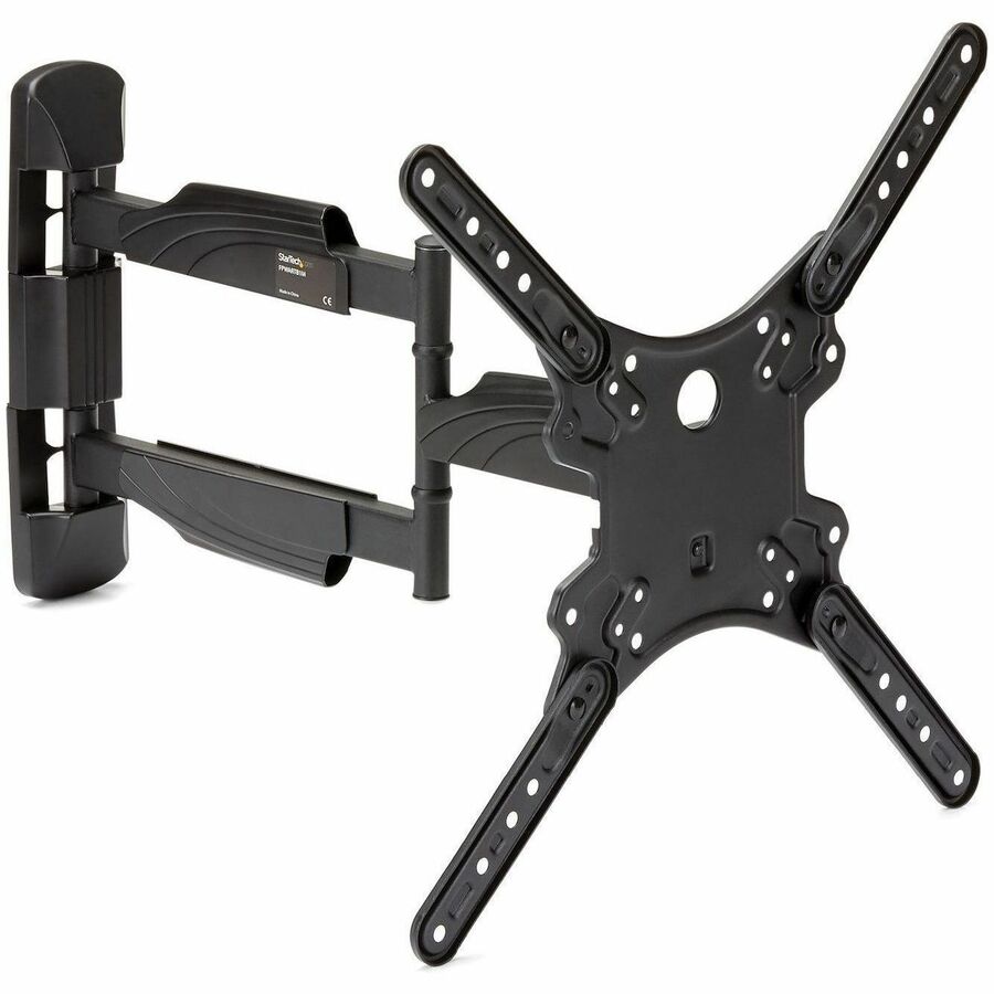 StarTech Full Motion TV Wall Mount for 32-55 inch VESA Display - Heavy Duty Articulating Adjustable Flat Screen TV Wall Mount Bracket