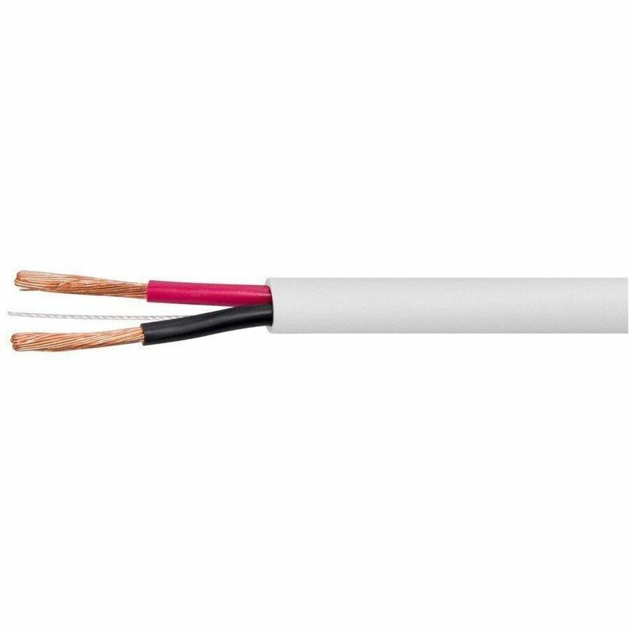 Monoprice Speaker Wire, CL2 Rated, 2-Conductor, 16AWG, 1000ft, White