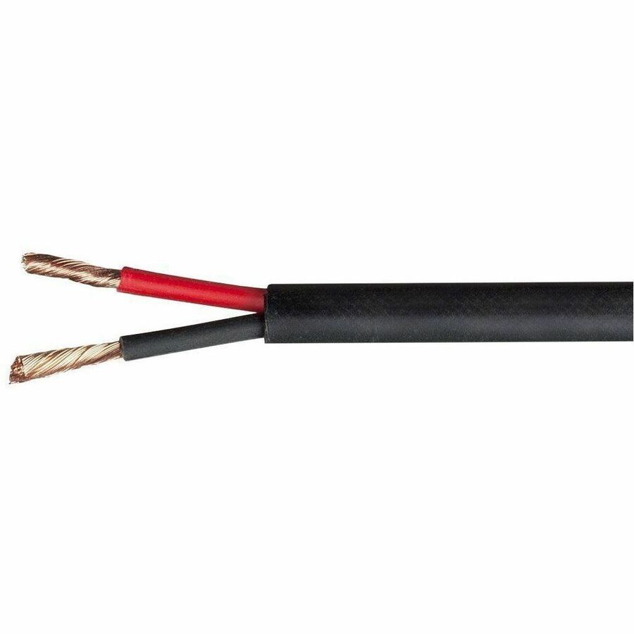Monoprice Speaker Wire, CMP Rated, 2-Conductor, 14AWG, 1000ft, Black