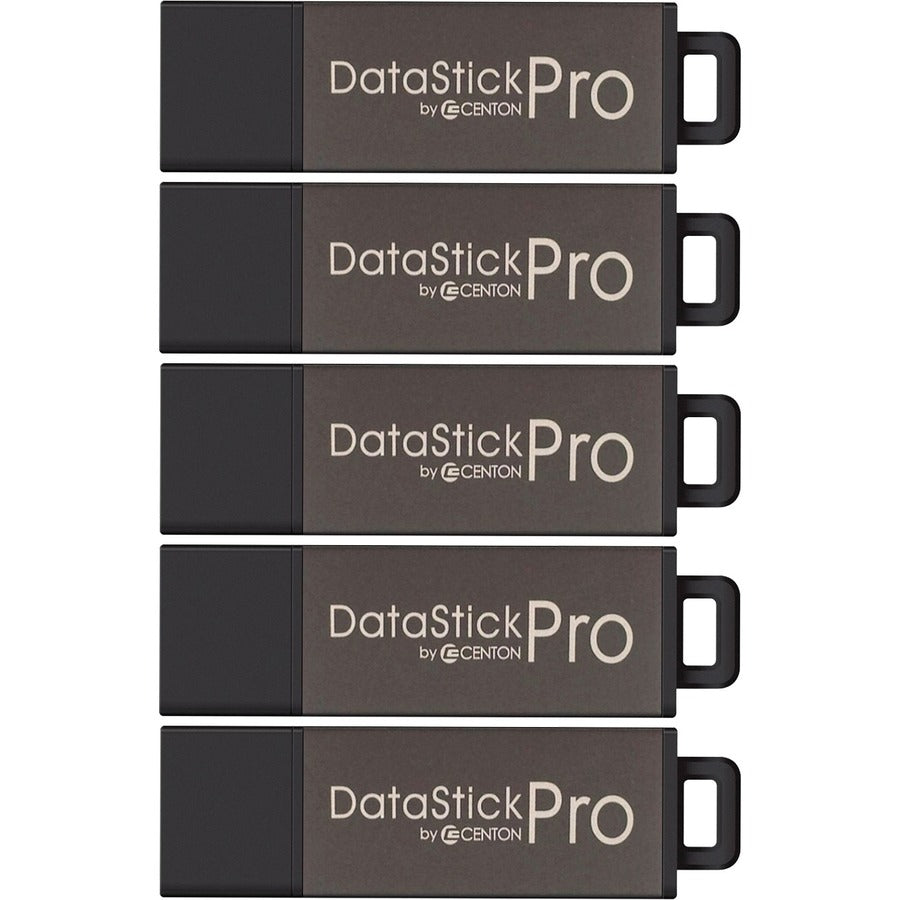 CENTON MP VALUEPACK USB 2.0 DATASTICK PRO (GREY), 16GB, 5PACK BULK