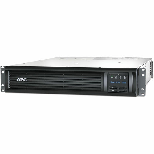 APC Smart-UPS, Line Interactive, 2200VA, Rackmount 2U, 120V, 6x NEMA 5-15R+2x NEMA 5-20R outlets, Network Card, AVR, LCD