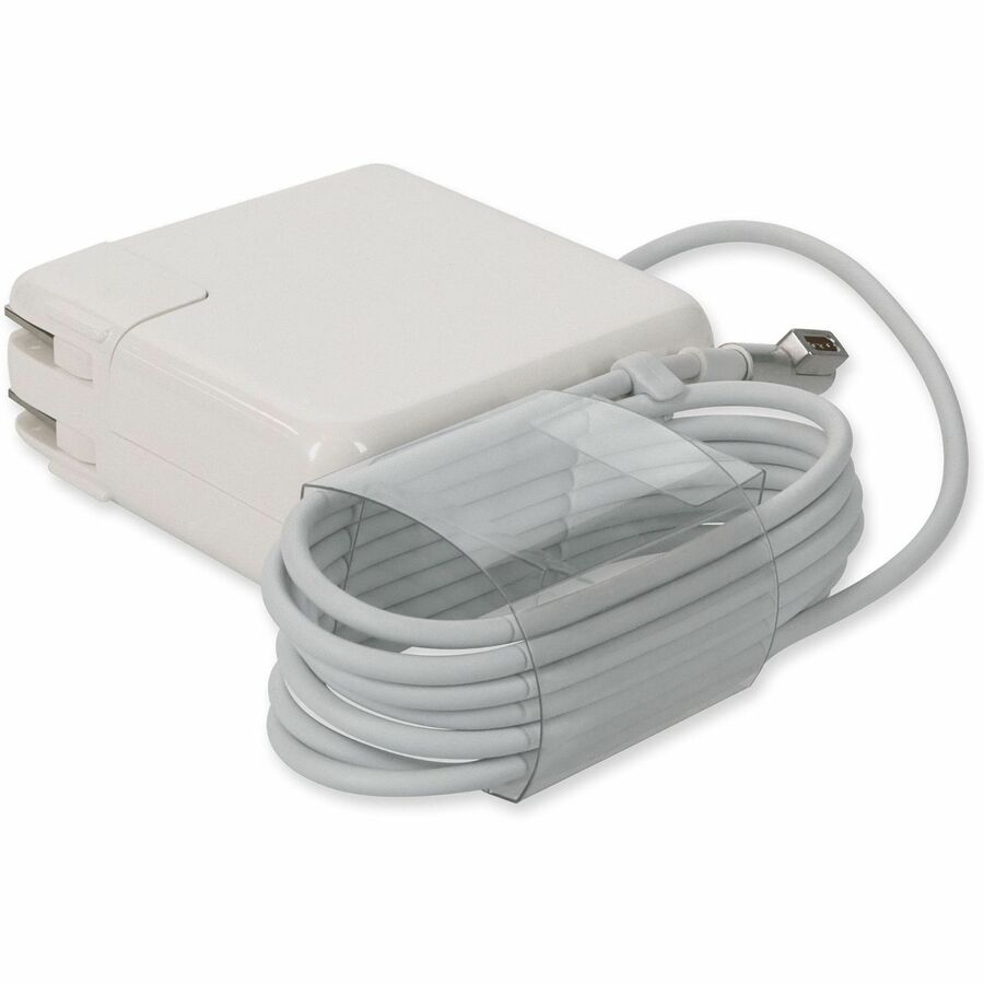 AddOn Apple Computer MA538LLB Compatible 60W 16.5V at 3.65A Black MagSafe 1 Laptop Power Adapter and Cable