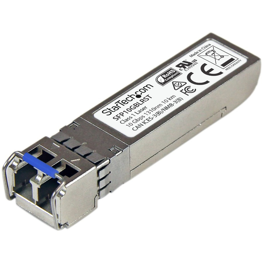 StarTech MSA Uncoded SFP+ Module - 10GBASE-LR - 10GE Gigabit Ethernet SFP+ 10GbE Single Mode Fiber (SMF) Optic Transceiver - 10km DDM