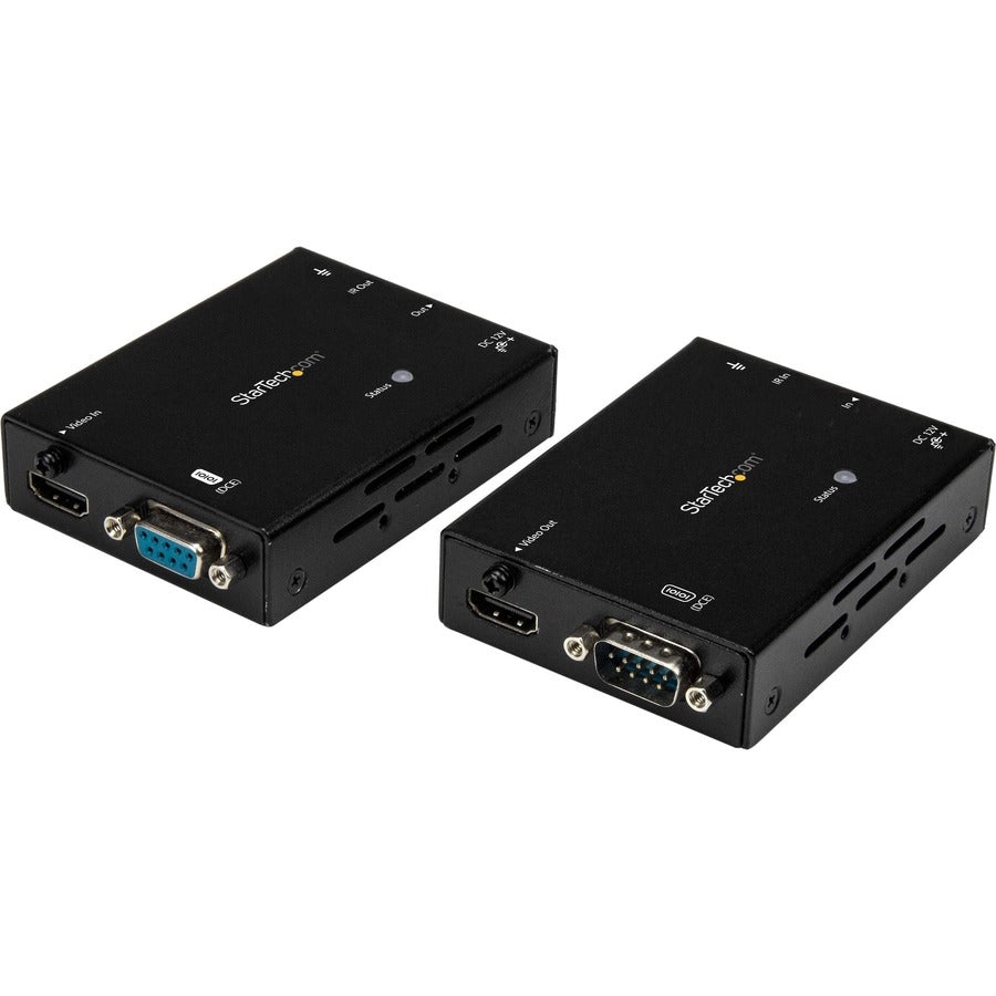StarTech HDMI over CAT5e Extender with IR and Serial, HDBaseT Extender, HDMI over CAT6, 4K, TAA