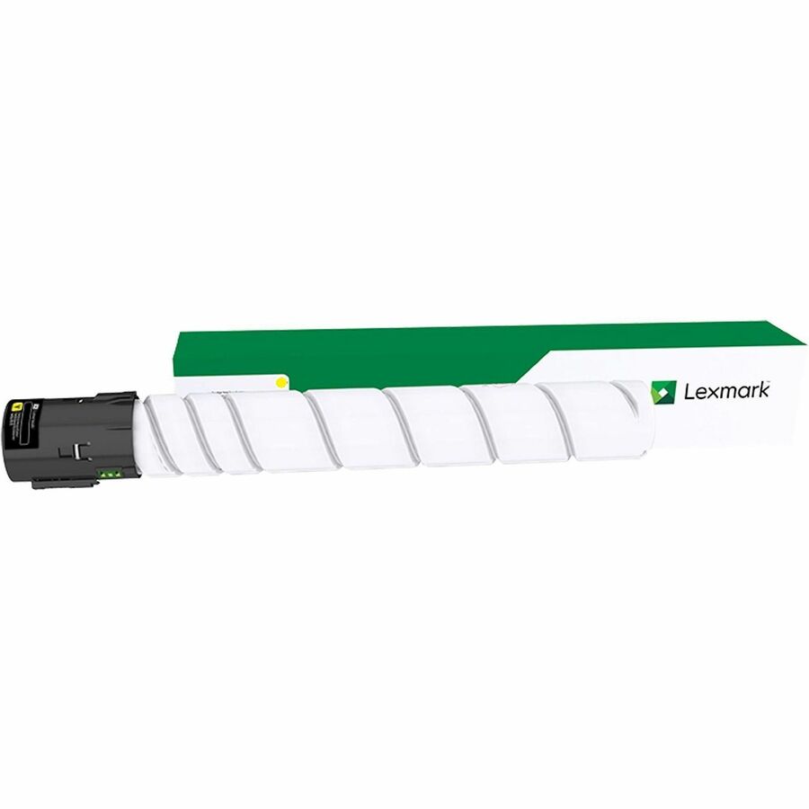 Lexmark Original Laser Toner Cartridge - Yellow - 1 Each