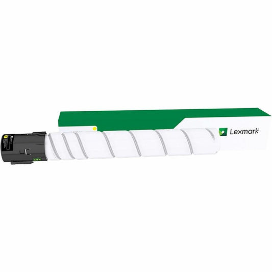 Lexmark Original Laser Toner Cartridge - Yellow - 1 Each