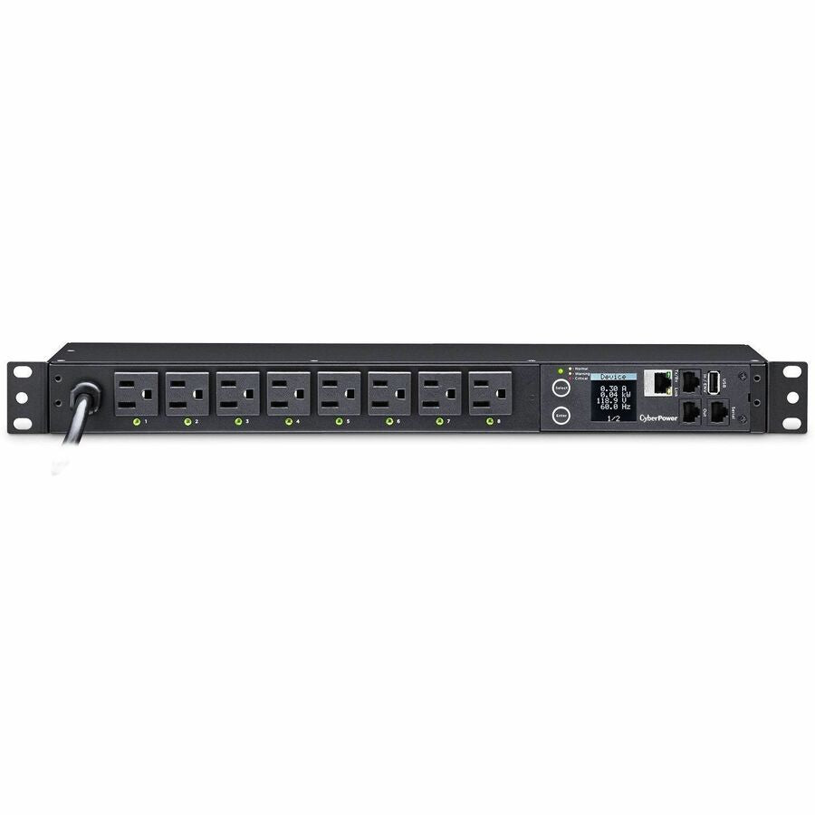 CyberPower PDU41001 Single Phase 100 - 120 VAC 15A Switched PDU
