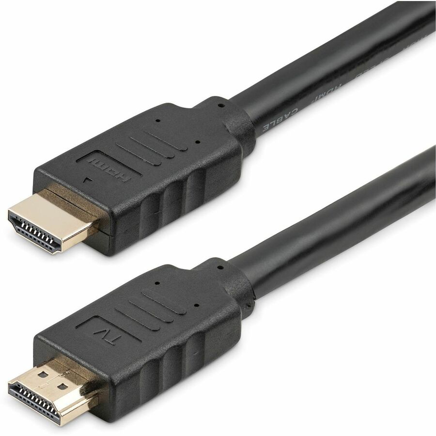 StarTech 50ft (15m) HDMI 2.0 Cable - 4K 60Hz UHD Active High Speed HDMI Cable - CL2 Rated for In Wall Install - Durable - HDR, 18Gbps