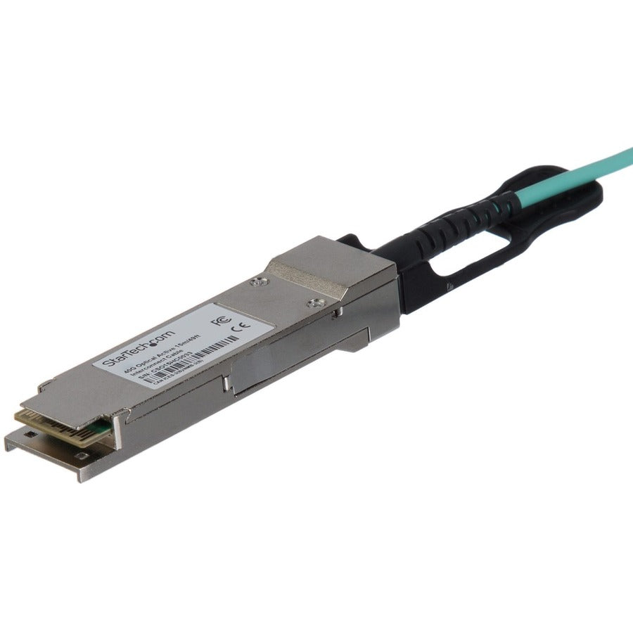 StarTech MSA Uncoded 7m 40G QSFP+ to SFP AOC Cable - 40 GbE QSFP+ Active Optical Fiber - 40 Gbps QSFP Plus Cable 23'