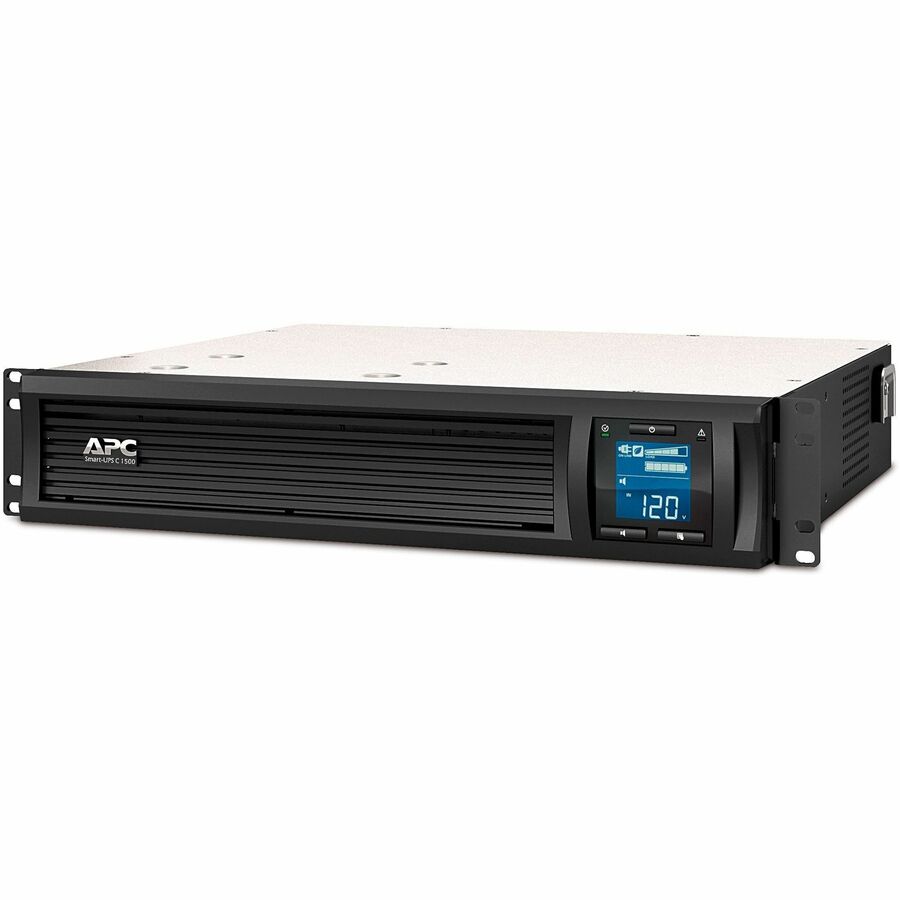 APC Smart-UPS C, Line Interactive, 1440VA, Rackmount 2U, 120V, 6x NEMA 5-15R outlets, SmartConnect port, USB and Serial communication, AVR,Graphic LCD