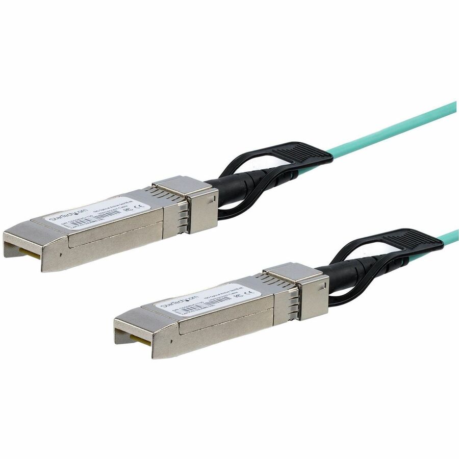 StarTech Cisco SFP-10G-AOC5M Compatible 5m 10G SFP+ to SFP AOC Cable - 10GbE SFP+ Active Optical Fiber - 10Gbps SFP + Cable 16.4'