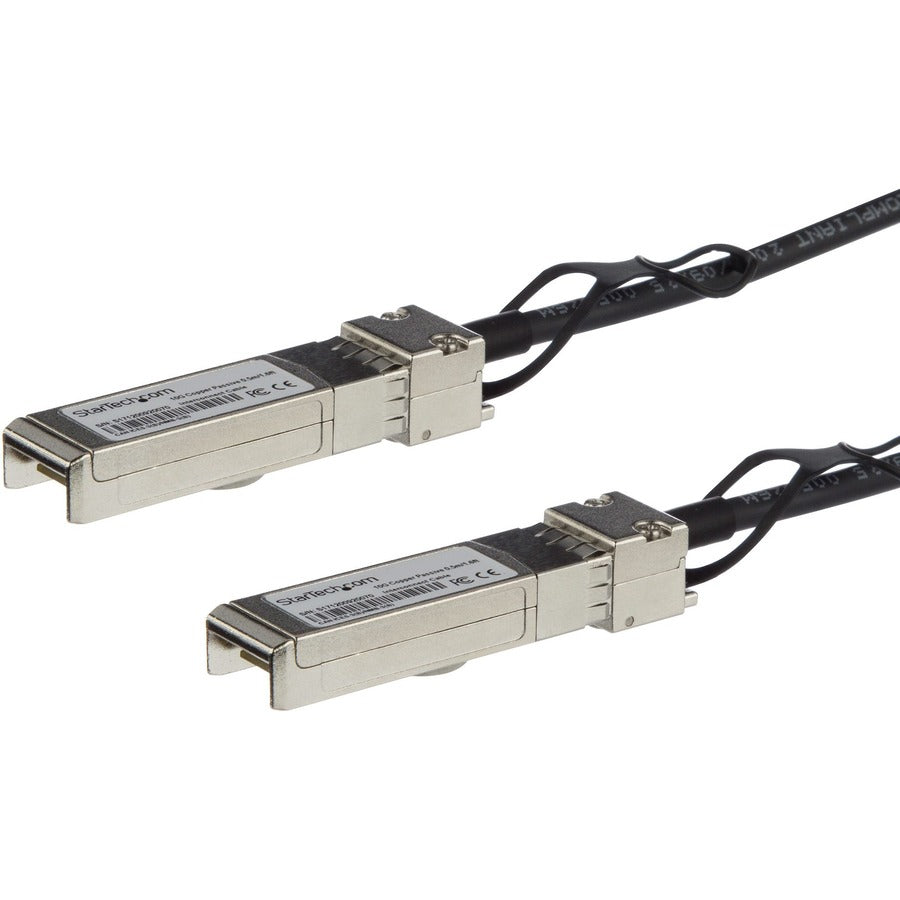 StarTech MSA Uncoded Compatible 5m 10G SFP+ to SFP+ Direct Attach Cable - 10 GbE SFP+ Copper DAC 10 Gbps Low Power Passive Twinax