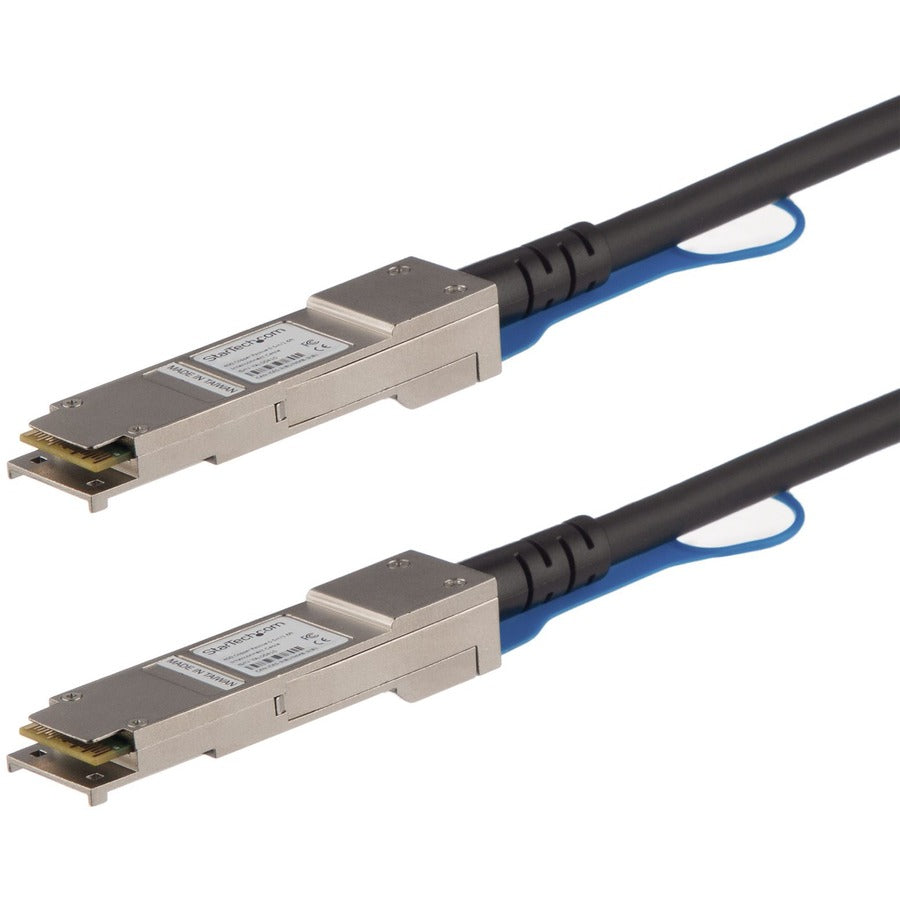 StarTech MSA Uncoded Compatible 3m 40G QSFP+ to QSFP+ Direct Attach Cable - 40 GbE QSFP+ Copper DAC 40 Gbps Low Power Passive Twinax