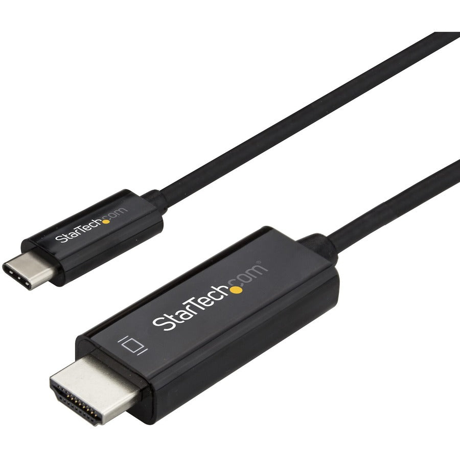 StarTech 3ft (1m) USB C to HDMI Cable - 4K 60Hz USB Type C DP Alt Mode to HDMI 2.0 Video Display Adapter Cable - Works w/Thunderbolt 3